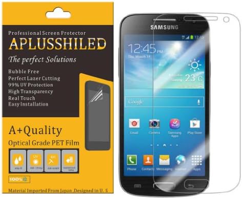 Aplusshiled 2014 Premium Ultra Clear HD invisible Screen Protector Film for Samsung Galaxy S4 mini I9190 [Not FOR S4][6 PACK]+lifetime warranty and retail package