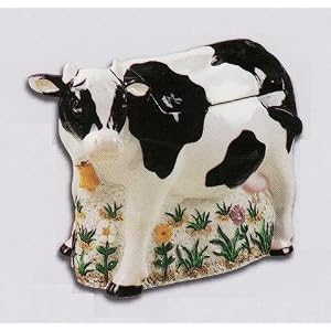 COW 3-Dimensional Cookie Jar *NEW!* by