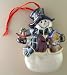 Frosty The Snowman Handmade Christmas Tree Ornament