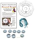 Kumihimo Starter Kit: KumiLoom Disk Bobbins Booklet Cord