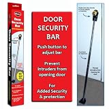 51mQYAl 60L. SL160  Heavy Duty Iron Clad Door Security   Door Jam Prop This Sturdy Steel Security Bar Between Your Door Knob and the Floor to Prevent Intruders From Opening the Door