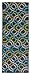 Nicexx Cotton Craft Circle Mosaic Hand Beaded Table Runner 13 x 36 inches, Multicolor