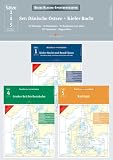 Delius Klasing-Sportbootkarten, Plano, Satz.1,4,5 : Dänische Ostsee und Kiler Bucht, 3 Kartensätze