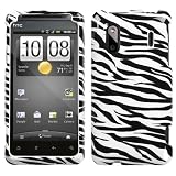 Design Hard Protector Skin Cover Cell Phone Case for HTC EVO Design 4G / Hero S Sprint,U.S. Cellular - Zebra