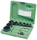 Greenlee 891 Electricians Bi-Metal Hole Saw Kit Conduit Sizes 3/4' - 2-1/2' [並行輸入品]
