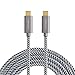 CableCreation USB Type C Cable 4FT, USB 2.0 A to C Cable Fast Charging Cable 3A 480Mbps Data, USB to USB C Cable Cord Compatible with MacBook Air Chromebook Pixel Galaxy S22 Ultra S21 S10, Gray 1.2m