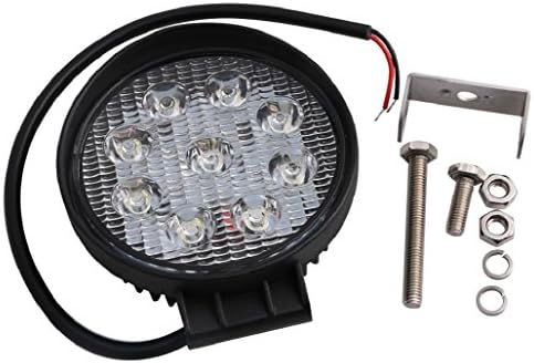 Andiny 27W 12V 24V Spot Led Work Light Lamp Bar Boat Tractor Truck Off-road SUV