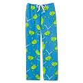 Kids Grandma Pants Happy Frogs Pants - Aqua