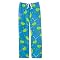 Kids Grandma Pants Happy Frogs Pants - Aqua