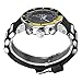 WEIDE Men's WH-5203 Military Outdoor Waterproof Sport Quartz LED Light Digital Wrist Watch (yellow)