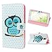 Coromose Sleeping Owl Flip Leather Cover Case for Samsung Galaxy Note 3 N9000