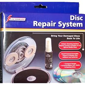 Disc Repair System - Bring your Damaged Discs Back to Life!