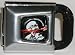 Skeleton Drinking Red Soda Interchangeable Seatbelt Belt Buckle!