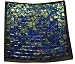 Mosaic Glass Tray, One of a Kind - Deep Blue Sea Theme - 7.5