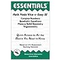 Math Made Nice & Easy #4: Complex Numbers Quadratic Equations, Plane & Solid Geometry, Trigonometry