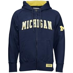 Buy Michigan Wolverines Colosseum Burn Full Zip Hood