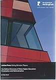 The political economy of mass higher education : privatisation and nationalisation