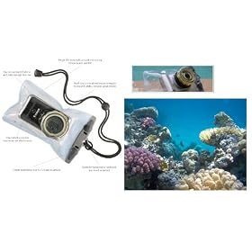 AQUAPAC Camera Case with Hard Lens by 