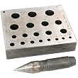 20 Round Hole Bezel Punch & Block Metalworking Tools