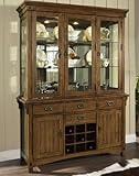 Buffet w/ Hutch by Somerton - Medium Wood (417-71R)