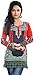 Maple Clothing Women's Short Kurti Printed Indian Tunic Top Kurta India Clothing