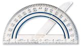 Fiskars Plastic Swing Arm Protractor Set of 1