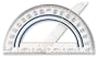 Fiskars Plastic Swing Arm Protractor Set of 1