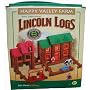 Lincoln Logs Happy Valley Farm - 211 Real Wood Pieces