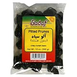 Sadaf Pitted Prunes Black, 12-Ounce Packages (Pack of 4)