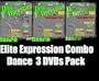 Elite Expression Dance Combo 3 DVDs Pack