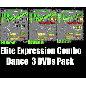 Elite Expression Dance Combo 3 DVDs Pack