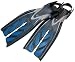 Tusa X-Pert Zoom Z3 Open Heel Split Fins (SF-15) ~Includes a pair of Tusa Spring Straps - Flash Yellow - Large