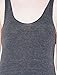 American Apparel Women's Blend Racerback Tank Shirt, Tri/Black, Medium