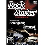 Rockstarter Vol.3 - Schlagzeug - Der dritte Teil der Lehr-DVD-Serie f�r Einsteiger!von "Benno Sattler"