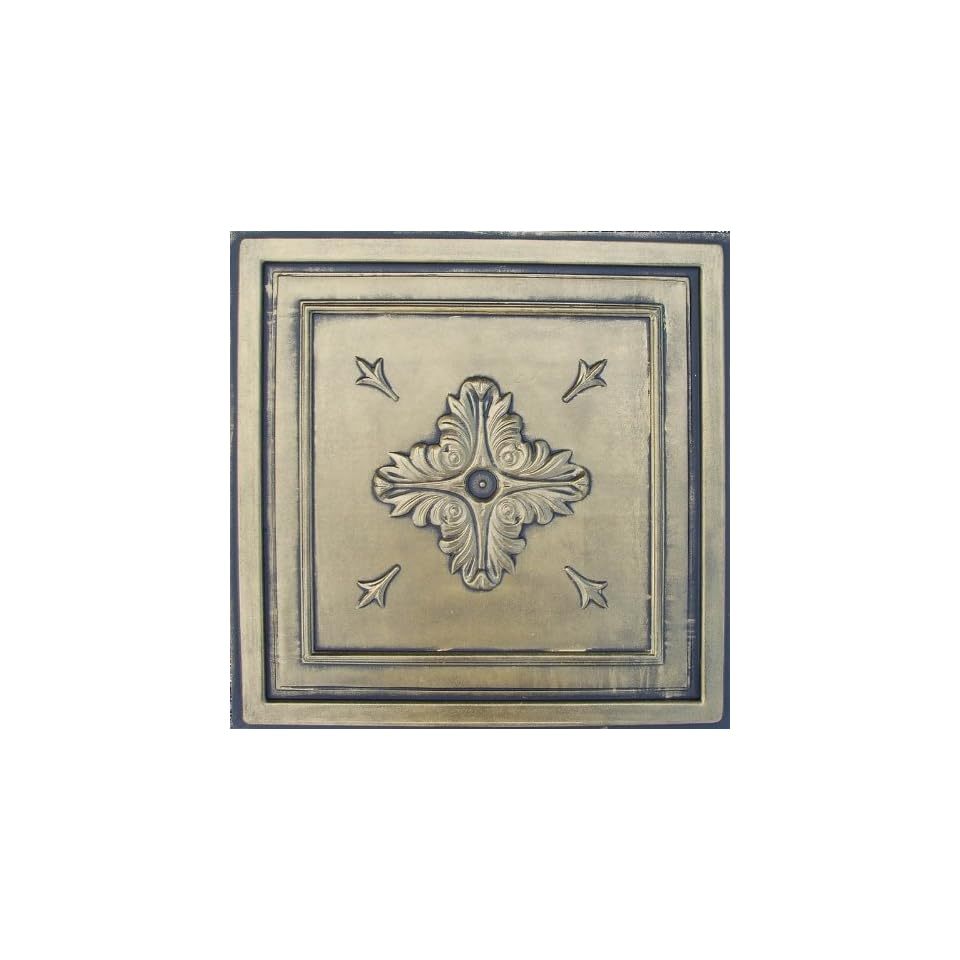 Barok Antique Gold Black 24x24 Pvc Ceiling Tile On Popscreen