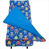 Olive Kids Robots Nap Mat (Olive Kids Robots) (1.5"H x 20"W x 50"D)