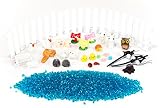 Fairy Garden Supplies for Kids by Yabani Gardens. Perfect DIY Project for Boys and Girls, includes Free E-Book 