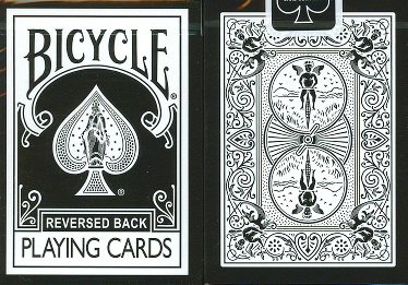 Bicycle Black Reversed Back Playing Cards