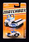 ROAD ROLLER * WHITE * Construction Series (#6 of 11) MATCHBOX 2011 Basic Die-Cast Vehicle (#43 of 100)