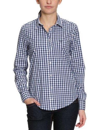 GANT Damen Bluse 431207, Gr. 34 (XS), Blau (INDIGO BLUE) Preisvergleich