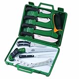 IMAGE OF Outdoor Edge Game Processor PR-1 12-Piece Portable Butcher Kit with Hard Side Carry Case