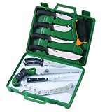 Outdoor Edge Game Processor PR-1 12-Piece Portable Butcher Kit with Hard Side Carry Case by 