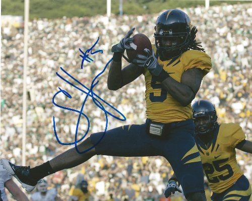 SYD'QUAN THOMPSON,CAL,CALIFORNIA BEARS,DENVER BRONCOS,SIGNED,AUTOGRAPHED,8X10,PHOTO,COA