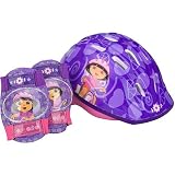 Dora Micro Bicycle Helmet and Protective Pad Value Pack (Toddler)