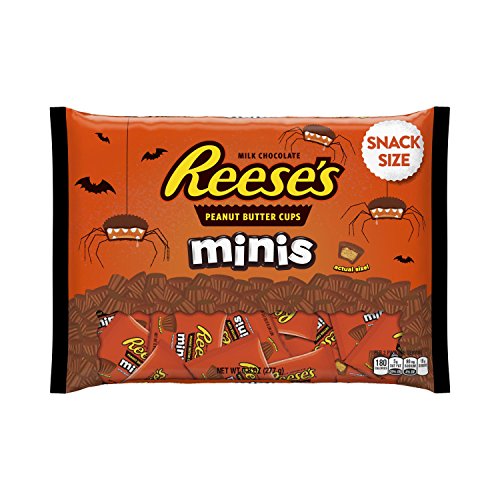 REESE'S Halloween Snack Size Minis, (9.8-Ounce Bag)