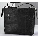 51mRHosez6L._SL160_ - G. A. L.  Textured Bucket Leather Handbag - leather-clutch-purse