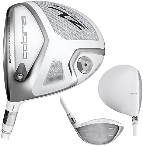 Cobra ZL Encore White Driver (460cc) : Left, (10.5), Tour-Proven Fujikura Motore F3 Graphite (Stiff)