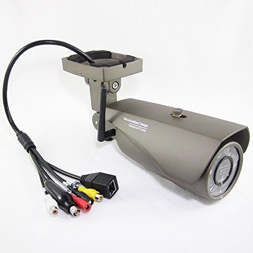 OUTDOOR IP CAMERA BULLET Wireless EW2023K6-E - FULL HD 1080p - WDR - ONVIF - 2 Megapixel- H.264 - Alarm/Motion Detection - 80 mts/263 ft. / 8 LASER infrared - Waterproof - Lens 9-22mm - iPhone Android