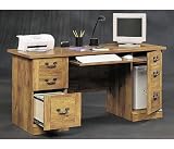 51mRJN9qLgL. SL160  Sauder Cottage Computer Desk   Pine Finish