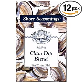 Blue Crab Bay Co. Clam Dip Blend, 0.5-Ounces (Pack of 12)